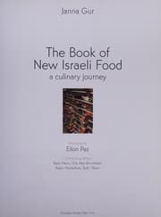 The Book of New Israeli Food: A Culinary Journey cover