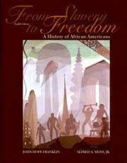 From Slavery to Freedom: A History of African Americans cover
