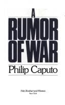 A Rumor of War cover