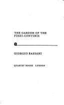 The Garden of the Finzi-Continis cover