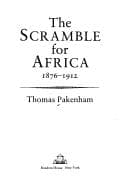 The Scramble for Africa cover