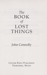 The Book of Lost Things cover