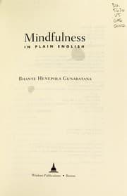 Mindfulness in Plain English cover