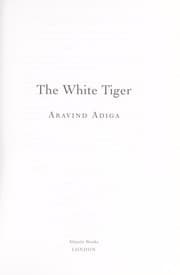 The White Tiger cover