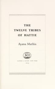 The Twelve Tribes of Hattie cover