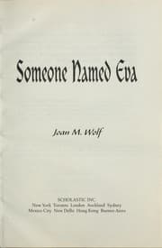 Someone Named Eva cover